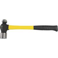 BP-16F Fibreglass Handle Ball Pein Hammer, 16 oz. Head Weight, Plain Face, Cushion Handle Equipex