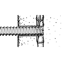 Rotary Rebar Cutters, 3/8", SDS-Plus Shank, Carbide Equipex