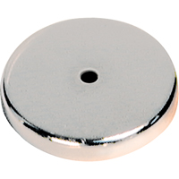 Low Profile Cup Magnets, 4.90625" Dia., 95 lbs. Pull Equipex