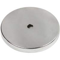 Low Profile Cup Magnets, 1-1/4" Dia., 35 lbs. Pull Equipex
