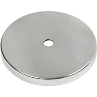 Low Profile Cup Magnets, 2.03" Dia., 47.5 lbs. Pull Equipex