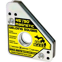 Magnetic Welding Squares, 3-3/4" L x 3/4" W x 4-3/8" H, 75 lbs. Equipex