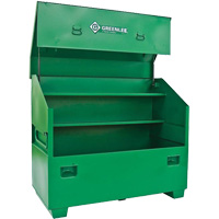 Jobsite Chest, 60" W x 30" D x 48" H, Green Equipex