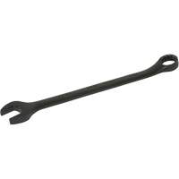 Cl&eacute; mixte &agrave; tige plate, 12 pans, 13 mm, Fini Oxyde noir Equipex