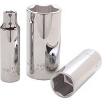Douille, 10 mm, Prise 1/2", 6 pans, Profond Equipex