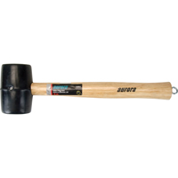 Rubber Mallet, 16 oz., Wood Handle Equipex