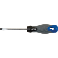 Slot Mechanic's Screwdriver, 1/4" Tip, Round Equipex