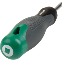 Square Tip Screwdriver, #1 Tip, Round Equipex