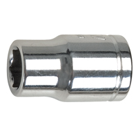 Douille, 7/8", Prise 1/2", 6 pans Equipex