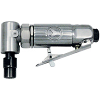Petite rectifieuse &agrave; t&ecirc;te angulaire sur 90° MDG90 0,3 CV, Collet 1/4", 18000 Tr/min Equipex