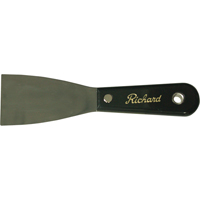 Putty Knife Flexible, Steel Blade, 2" Wide, Polypropylene Handle Equipex