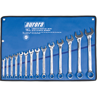 Wrench Set, Combination, 14 Pieces, Metric Equipex