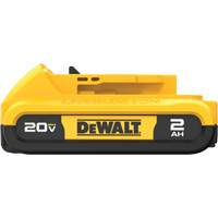 20V Max* Compact XR Battery Pack, Lithium-Ion, 20 V, 2 A Equipex