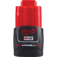 Bloc-piles M12 Redlithium 2.0, Lithium-ion, 12 V, 2 A Equipex