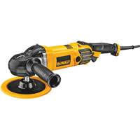 Variable Speed Polisher with Soft Start, 9"/7" Pad, 120 V, 12 A, 0-3500 RPM Equipex