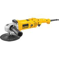 Variable Speed Polisher, 7"/9" Pad, 120 V, 12 A, 0-3500 RPM Equipex