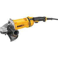 Large Angle Grinder with No Lock-On Switch, 9", 120 V, 15 A, 6500 RPM Equipex