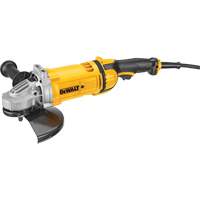 Large Angle Grinder with No Lock-On Switch, 9", 120 V, 15 A, 6500 RPM Equipex