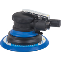 6" Dual-Action Orbit Sander, 1/4" NPT Inlet, 10000 RPM Equipex