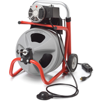 D&eacute;boucheur de drain K-400 avec cble C-31 IW, &eacute;lectrique, 3/8" Equipex