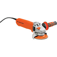 Mini Grinder with ZIP Grinding Wheels, 4-1/2", 120 V, 8 A, 10000 RPM Equipex
