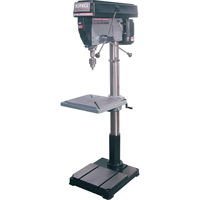 Perceuses &agrave; colonne de plancher, 22", Mandrin 3/4", 4200 tr/min Equipex