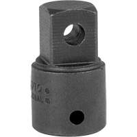 Impact Socket Adapter, Impact, 1/2" Drive, 3/4" Socket, 1.9" L Equipex