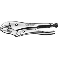 Vise-Grip&reg; Pliers with Wire Cutter, 4" Length, Curved Jaw Equipex