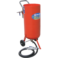 Machines de sablage &agrave; jet, 6-25 pi³/min, R&eacute;servoir de 16,6 gal. (20 gal. US) Equipex