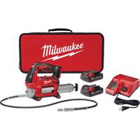 Ensemble de pistolet graisseur sans fil &agrave; deux vitesses M18, Lithium-ion, 18 V Equipex