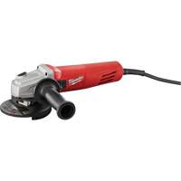 Small Angle Grinder with Slide Lock-On Switch, 4-1/2", 120 V, 11 A, 11000 RPM Equipex
