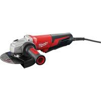 Small Paddle No-Lock Angle Grinder, 6", 120 V, 13 A, 9000 RPM Equipex