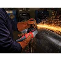 Small Paddle No-Lock Angle Grinder, 6", 120 V, 13 A, 9000 RPM Equipex