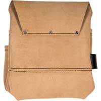 Half Carpenter Apron, Multiple Tool Holder, Leather, 4 Pockets Equipex