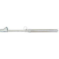 Manom&egrave;tres pour roues jumel&eacute;es- Manometres pour pneus a buse jumelee droite (Tige en nylon) Equipex