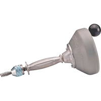 Hand Spinner with C-1IC Auger Cable #K-25-BP, Manual, Bulb, 25' Cable Length, 5/16" Cable Diameter Equipex