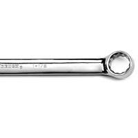 12-Point Long Pattern Combination Wrench, 12 Point, 1-1/2", Chrome/Polished Finish Equipex