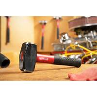 Drilling Hammer, 3 lbs., Fibreglass Handle, 11" L Equipex