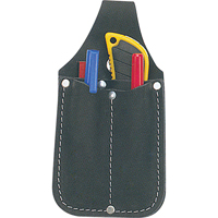 &eacute;tui utilitaire, Porte-couteau, Cuir, 3 Poches Equipex