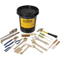 Trousses d'outils mati&egrave;res dangereuses 17 morceaux Equipex