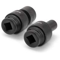 15-Piece 3/8" Drive 6 Point Universal Impact Metric Flex Socket Set Equipex