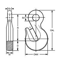 Cam-Alloy&reg; Eye Grab Hook Equipex
