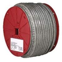 C&acirc;ble m&eacute;tallique, 250' (76,2 m) x 3/32", 184 lb (0,092 tonne), Rev&ecirc;tement de vinyle Equipex