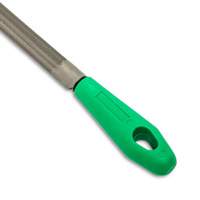 Double Cut File with Green Handle, Half Round, 8", Bastard Equipex