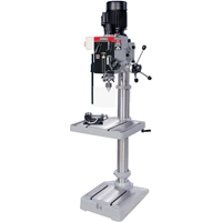 Gearhead Drilling Machines, 1/2" Chuck, 6 Speed(s), 21-3/4" W x 19-1/2" L, #3 Morse Equipex