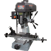 Milling Drilling Machines, 12 Speeds, 1-1/4" Drilling Capacity Equipex
