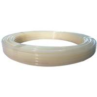 Flexible Tubing, Air, 6 mm OD x 100' L, Nylon, Clear, 377 PSI @ 23°C Equipex