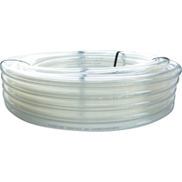 Tubing, Air/Water, 0.3125" OD x 100' L, PVC, Clear, 55 PSI @ 20°C Equipex