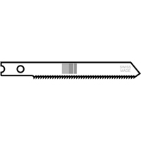 Lames de scie sauteuse, Bim&eacute;tal, Tige en U, 2-3/4" lo, 24 dents par pouce Equipex