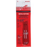 Lames de scie sauteuse, Acier rapide, Tige en U, 2-3/4" lo, 18 dents par pouce Equipex